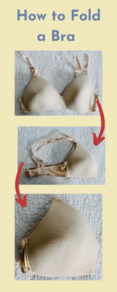 How to fold Bras to Save Space | Morgan's Farmhouse