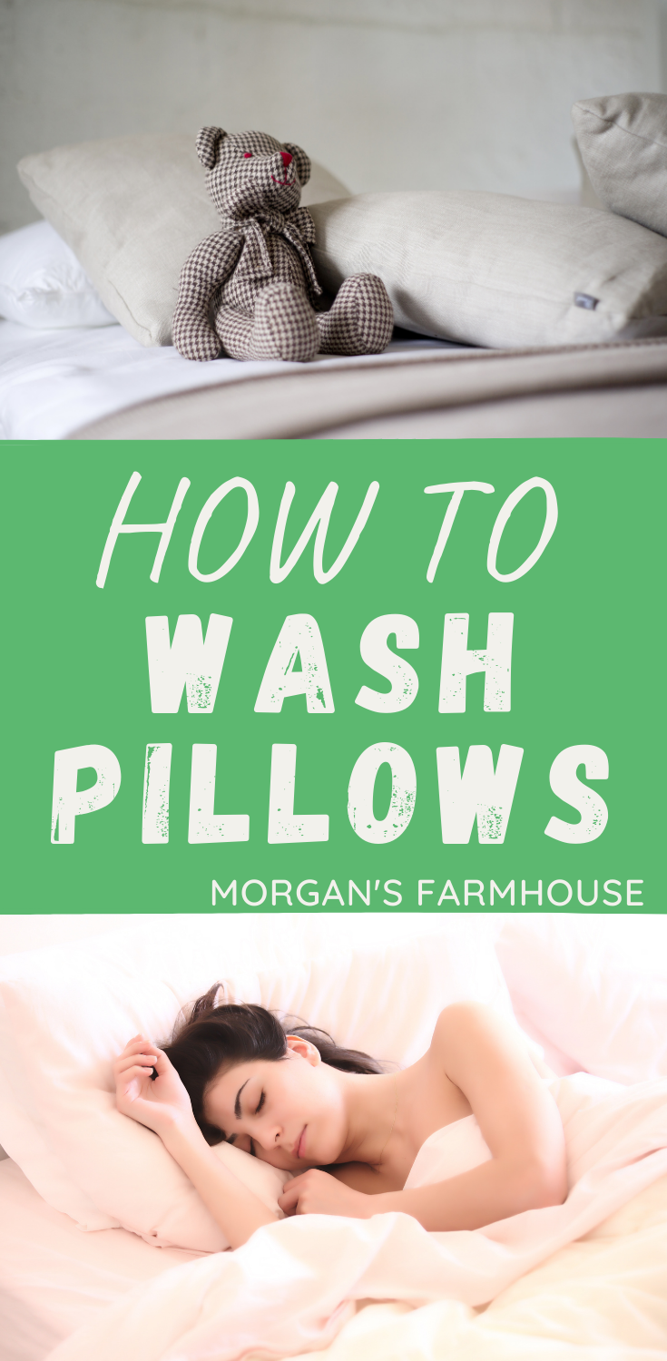 How to Wash Pillows Farmhouse