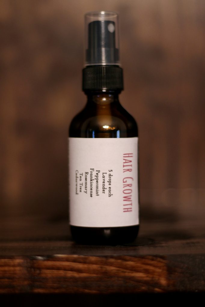 Homemade Essential Oil Spray for Hair Growth Farmhouse