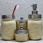 DIY Bathroom Mason Jar Set