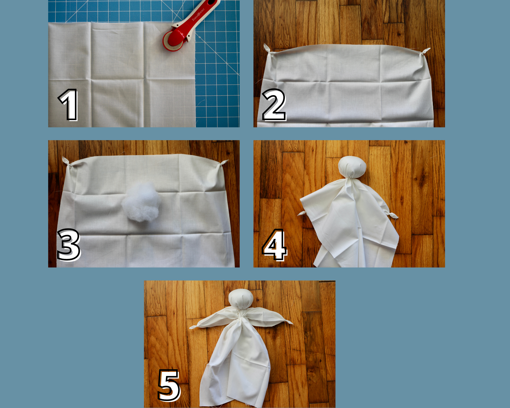 Fat Quarter Rag Doll DIY - Morgan's Farmhouse