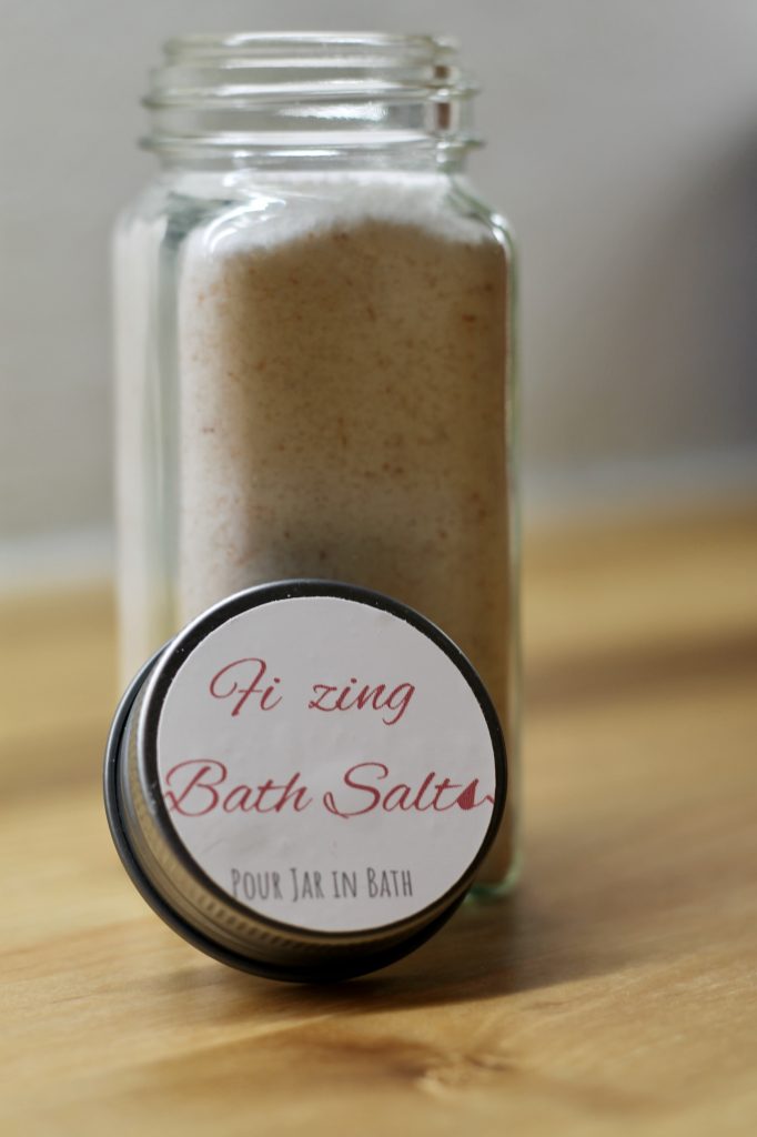 DIY Fizzing Bath Salts