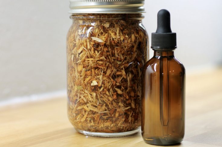 Willow Bark Tincture for Headaches