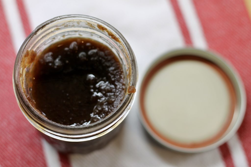Canned apple butter