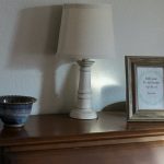 Lamp on dresser