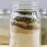 Homemade Dry Ranch Seasoning in a jar