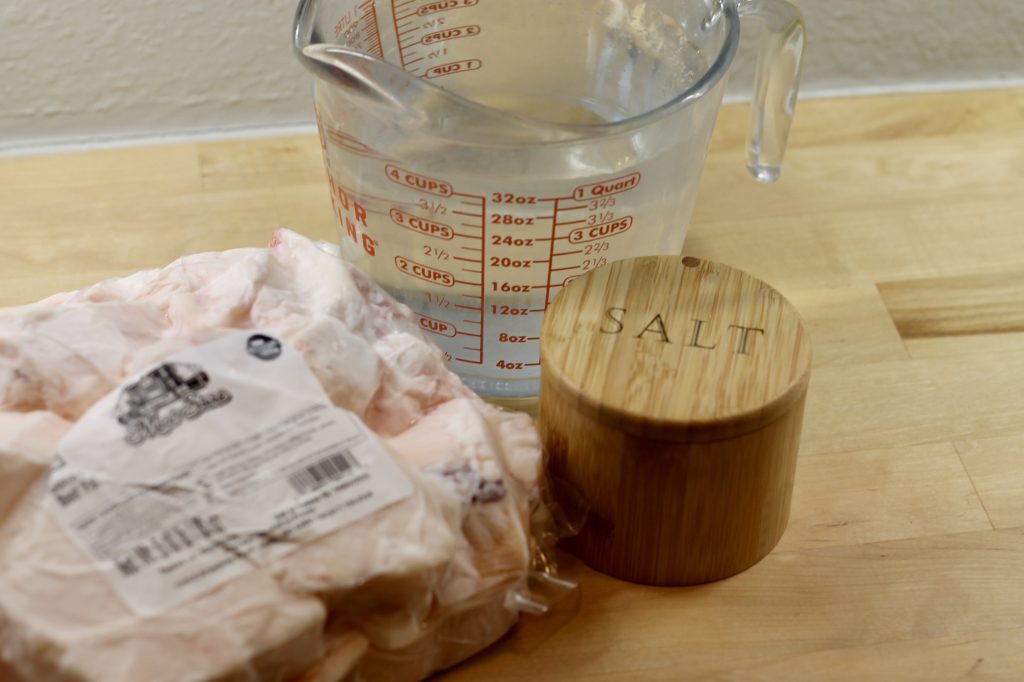 Ingredients to Render Beef Tallow in the Crock Pot